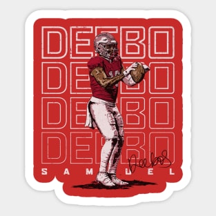 Deebo Samuel San Francisco Repeat Sticker